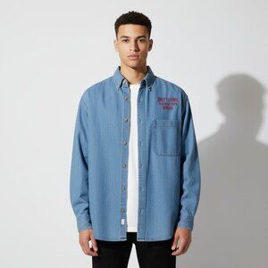 Bethune Cookman College Vintage Shirt‎ 2000 Mens Size Small Bethune-Cookman Blue